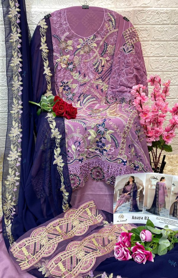 AL AMRA ANAYA 82 PAKISTANI SUITS WHOLESALE