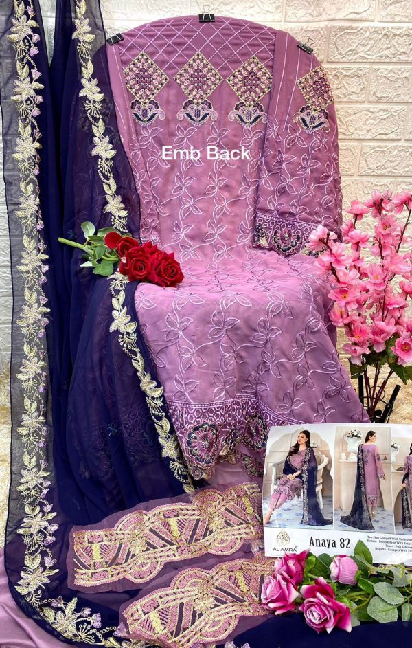 AL AMRA ANAYA 82 PAKISTANI SUITS WHOLESALE