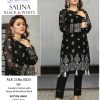 AL KHUAHBU ALK 5023 SALINA BLACK & WHITE SUITS