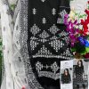 AL KHUAHBU ALK 5025 SALINA BLACK & WHITE SUITS