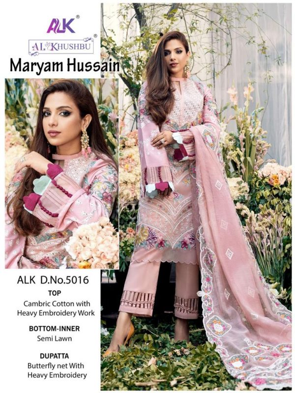 AL KHUSHBU 5016 MARYAM HUSSAIN SALWAR SUITS