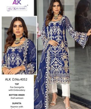 AL KHUSHBU ALK 4052 PAKISTANI SUITS IN INDIA