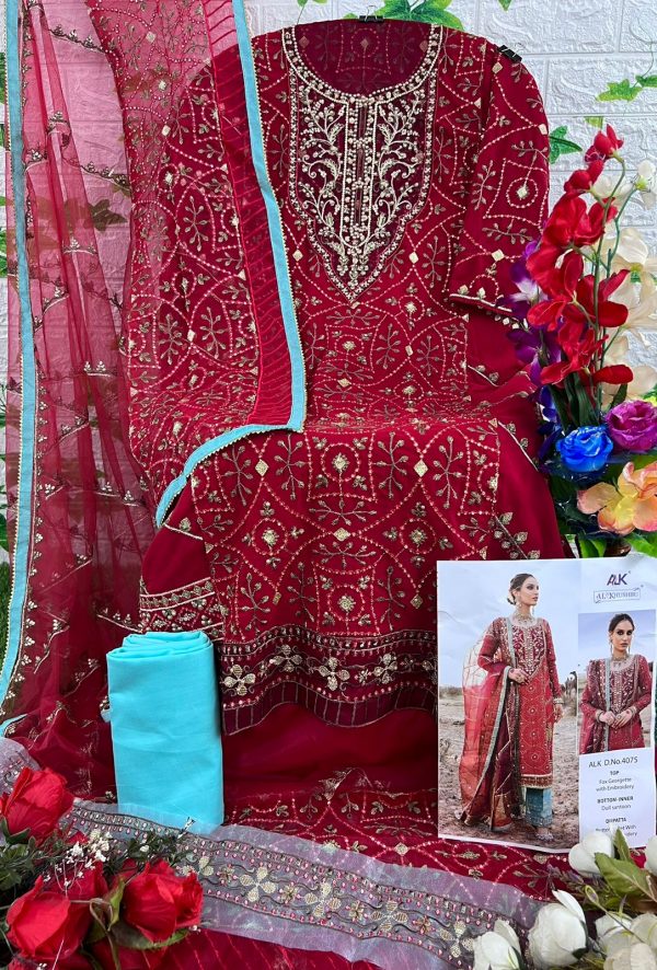 AL KHUSHBU ALK 4075 PAKISTANI SUITS IN INDIA