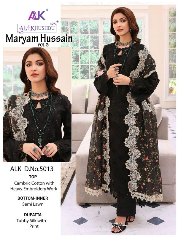 AL KHUSHBU ALK 5010 TO 5013 MARYAM HUSSAIN VOL 3 SUITS