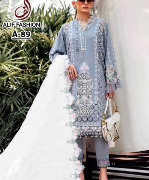 ALIF FASHION A 89 PAKISTANI SUITS IN INDIA