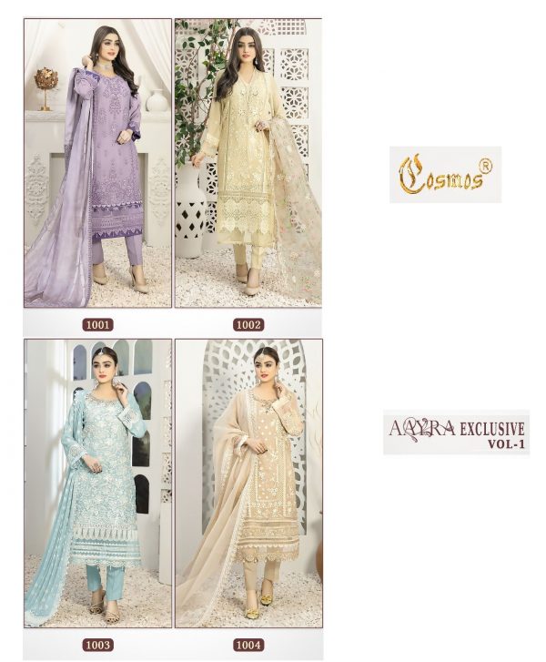 COSMOS 1001 TO 1004 AAYRA EXCLUSIVE VOL 1 SUITS