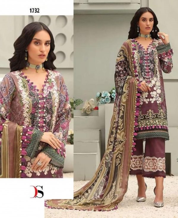 DEEPSY SUITS 1732 PAKISTANI SUITS WHOLESALE