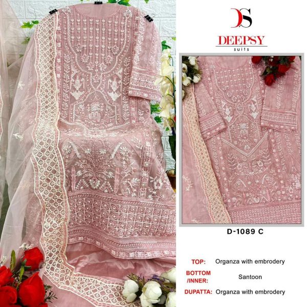 DEEPSY SUITS D 1089 A TO D SALWAR SUITS IN INDIA