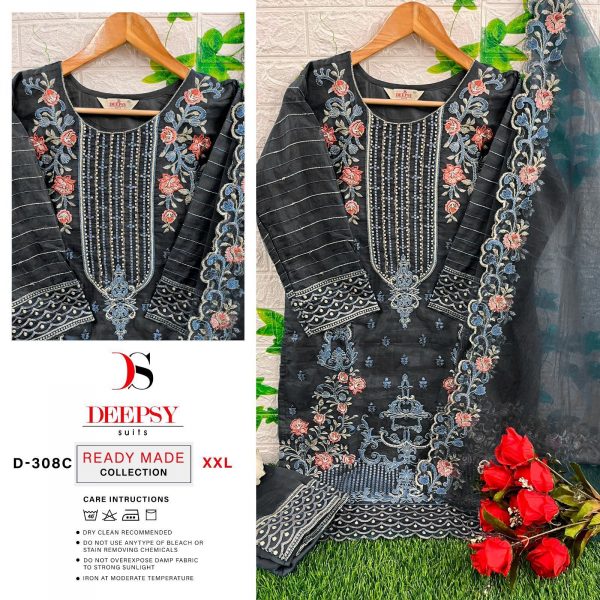 DEEPSY SUITS D 308 C READYMADE PAKISTANI SUITS