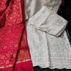 DESIGNER BEAUTIFUL CHIKANKARI WITH BANARASI SUITS