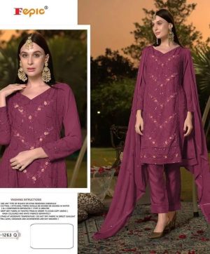 FEPIC C 1263 Q ROSEMEEN PAKISTAN SUITS