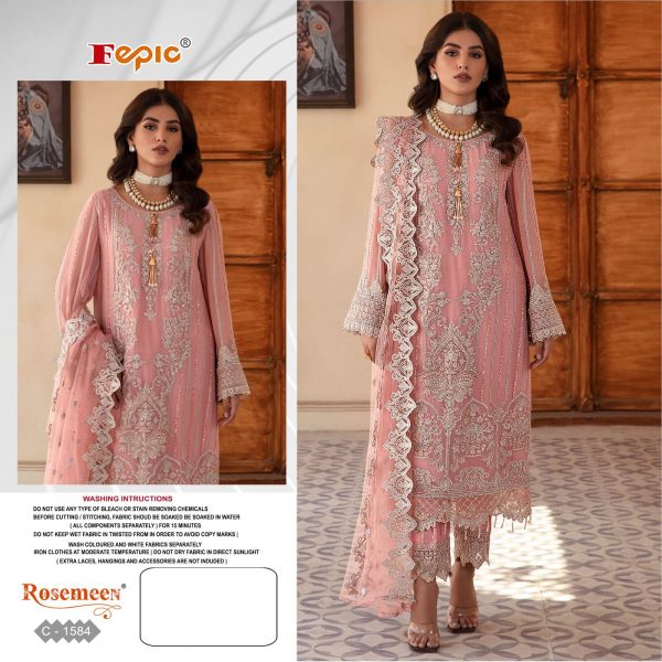 FEPIC C 1584 ROSEMEEN SALWAR SUITS WHOLESALE