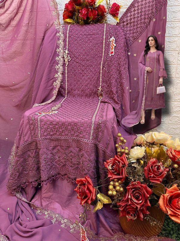 FEPIC C 1586 ROSEMEEN PAKISTANI SUITS