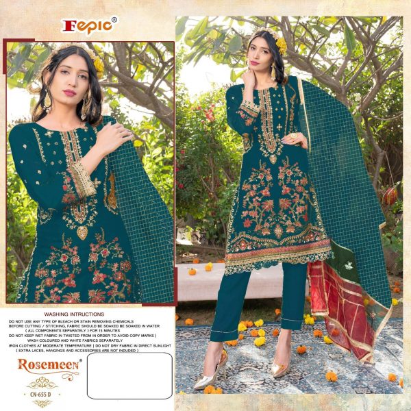 FEPIC CN 655 D ROSEMEEN READYMADE SUITS