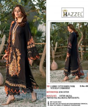 HAZZEL 003 A PAKISTANI SUITS MANUFACTURER