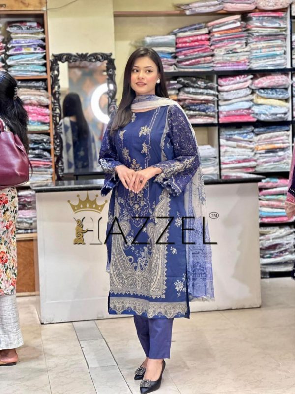 HAZZEL 3002 M PRINTS 23 VOL 3 PAKISTANI SUITS