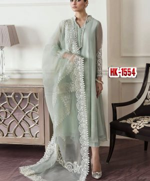 HK 1554 B DESIGNER GOWN MANUFACTURER