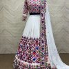 HK 1555 A DESIGNER LEHENGA WHOLESALE