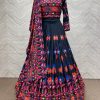 HK 1555 B DESIGNER LEHENGA WHOLESALE