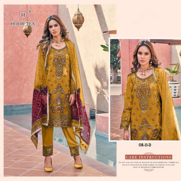 HOOR TEX OR 13 A TO E PAKISTANI SUITS IN INDIA