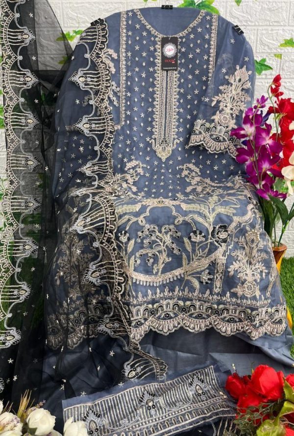 HOOR TEX OR 19 B PAKISTANI SUITS WHOLESALE