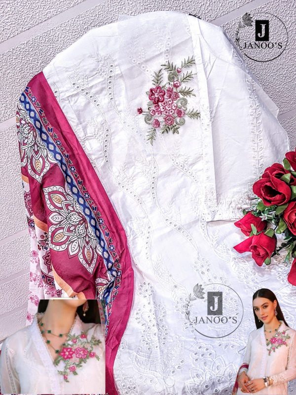 JANOO'S J 105 PAKISTANI SUITS MANUFACTURER