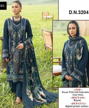 JIHAN 3204 PAKISTANI SALWAR SUITS IN INDIA