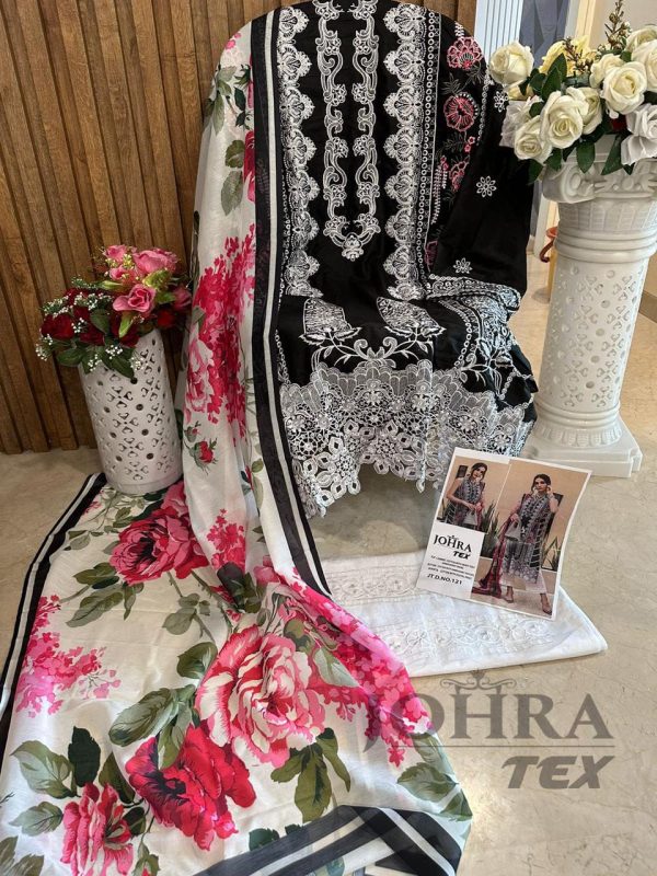 JOHRA TEX JT 121 PAKISTANI SUITS MANUFACTURER