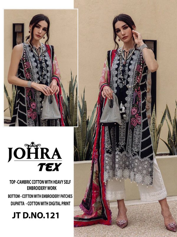 JOHRA TEX JT 121 PAKISTANI SUITS MANUFACTURER