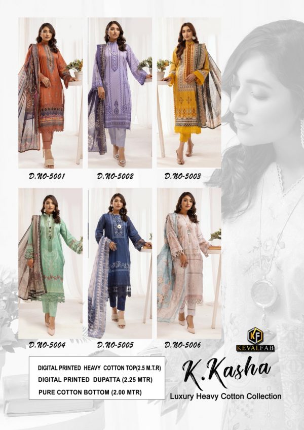 KEVAL FAB K KASHA VOL 5 WHOLESALE