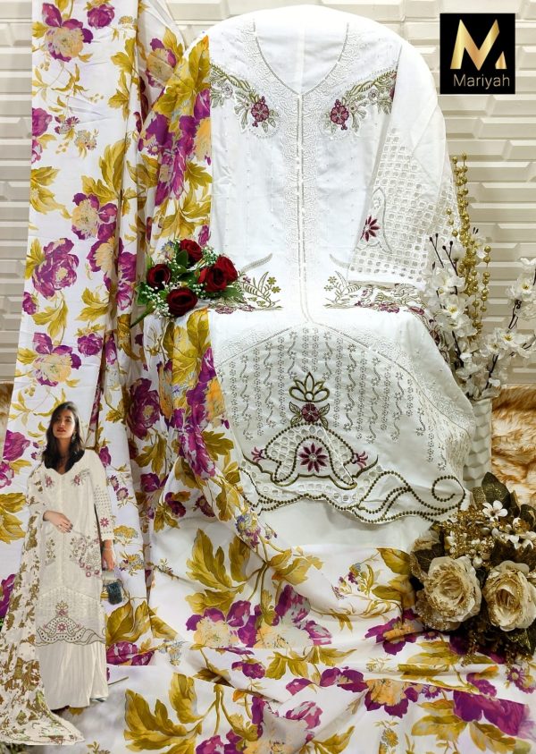 MARIYAH DESIGNER M 197 PAKISTANI SUITS