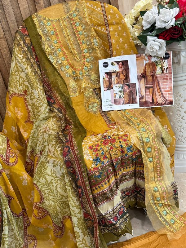 MEHBOOB TEX 1082 SANA SAFINAZ VOL 4 SALWAR SUITS