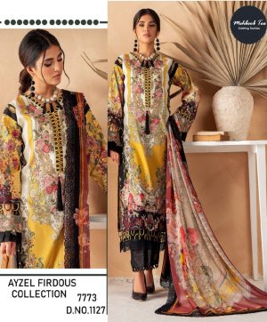 MEHBOOB TEX 1127 AYZEL FIRSOUS SALWAR SUITS