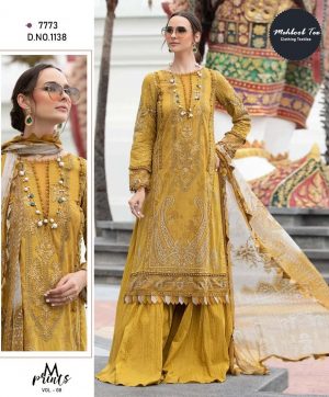 MEHBOOB TEX 1138 M PRINTS VOL 8 SALWAR SUITS