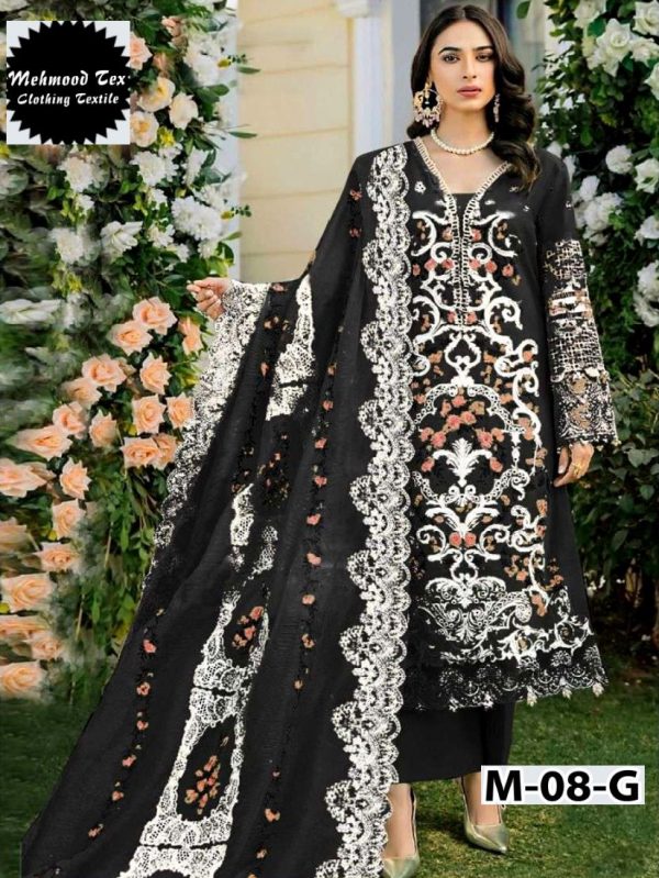 MEHMOOD TEX M 08 G PAKISTANI SUITS IN INDIA