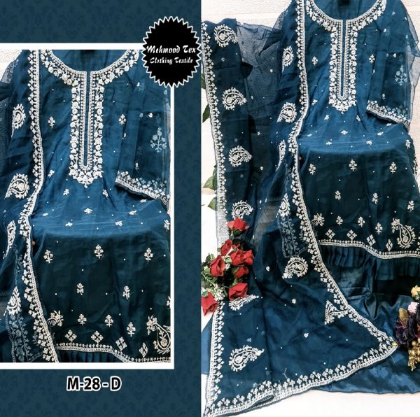 MEHMOOD TEX M 28 D PAKISTANI SUITS IN INDIA