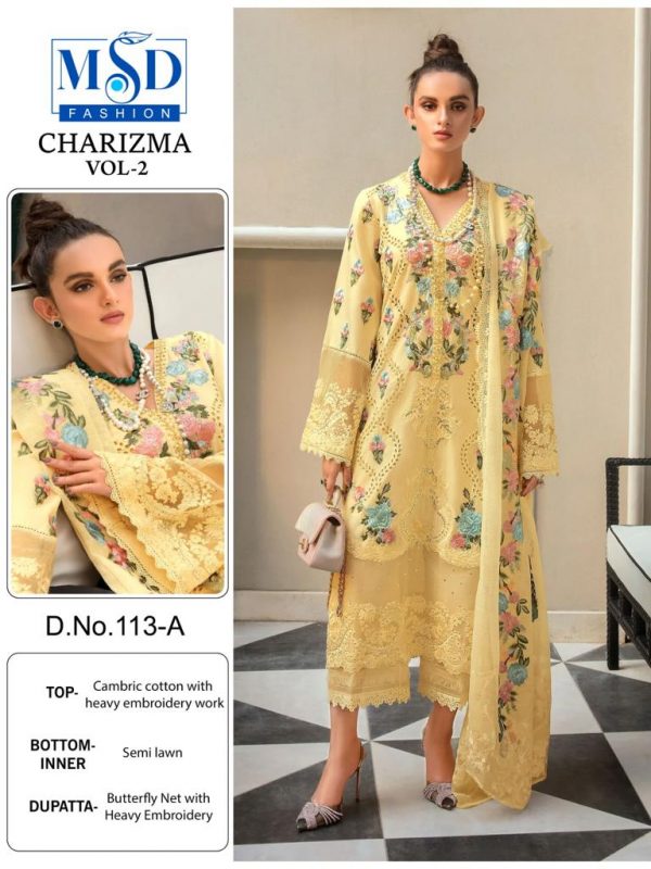 MSD 113 CHARIZMA VOL 2 SERIES SALWAR SUITS