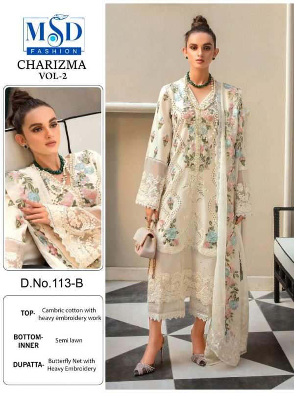 MSD 113 CHARIZMA VOL 2 SERIES SALWAR SUITS