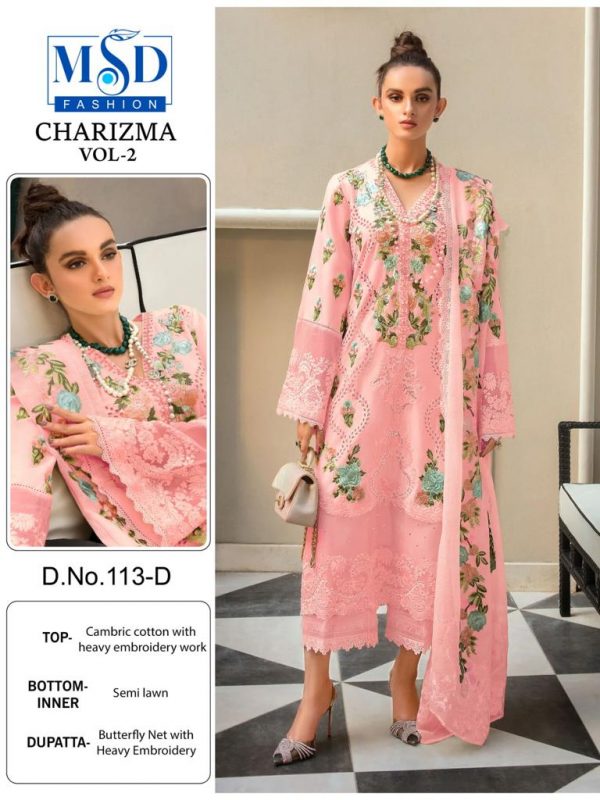 MSD 113 CHARIZMA VOL 2 SERIES SALWAR SUITS