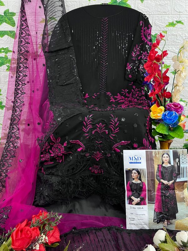 MSD FASHION 120 SAKEENA SERIES PAKISTANI SUITS