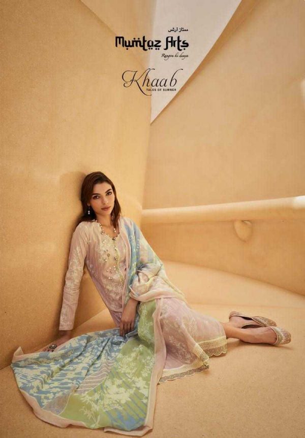 MUMTAZ ARTS KHAAB NX LAWN SALWAR KAMEEZ