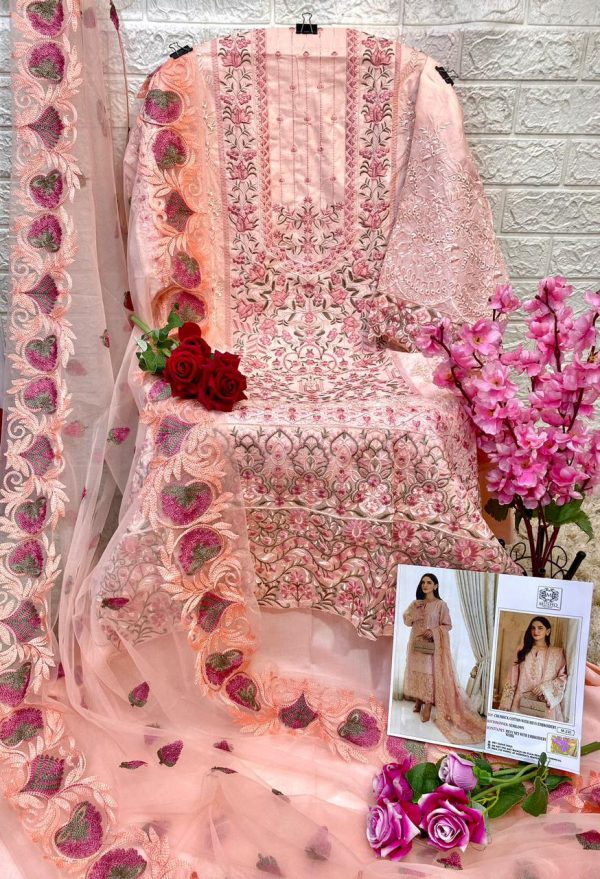 MUSHQ M 230 A TO D PAKISTANI SUITS WHOLESALE