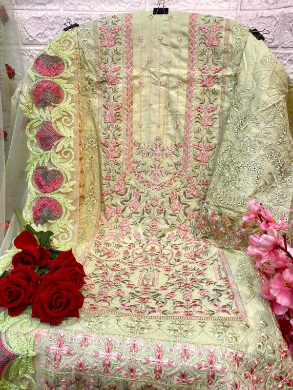 MUSHQ M 230 A TO D PAKISTANI SUITS WHOLESALE