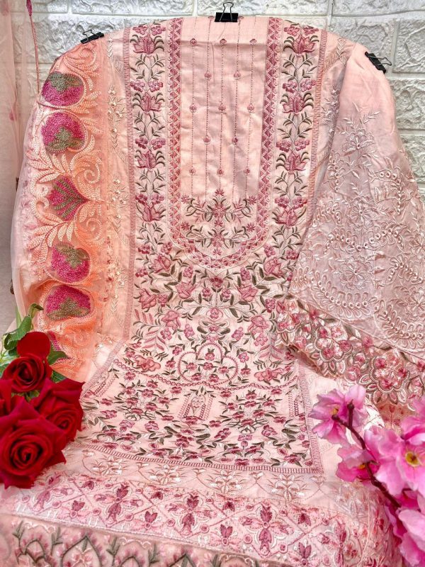 MUSHQ M 230 A TO D PAKISTANI SUITS WHOLESALE