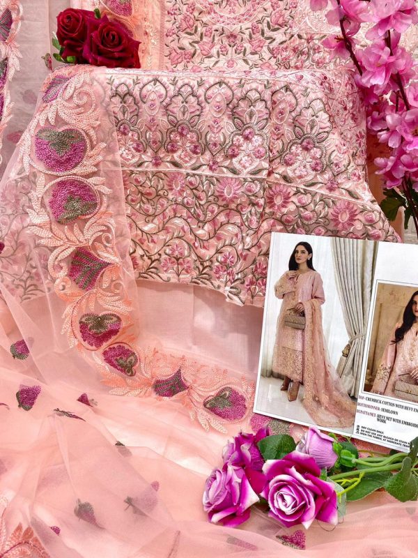 MUSHQ M 230 A TO D PAKISTANI SUITS WHOLESALE