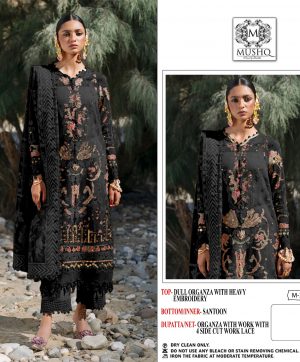 MUSHQ M 243 C PAKISTANI SUITS IN INDIA