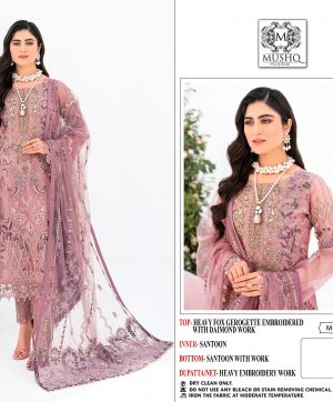 MUSHQ M 247 PAKISTANI SUITS IN INDIA