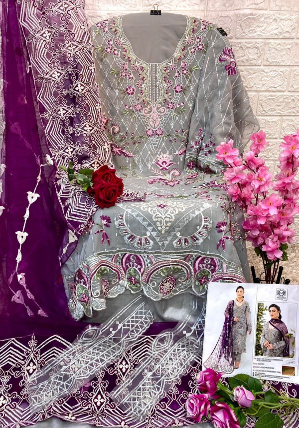 MUSHQ M 249 PAKISTANI SUITS IN INDIA