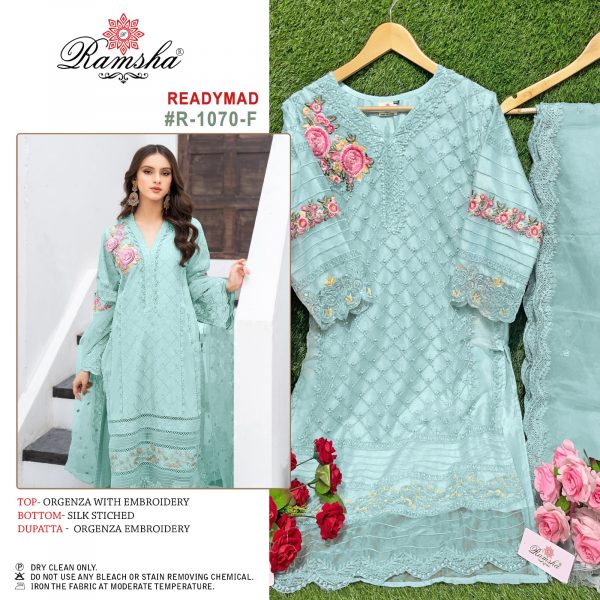 RAMSHA FASHION R 1070 E TO H READYMADE SUITS