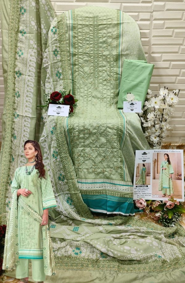 SANA MARYAM SM 147 B RIWAYAT SALWAR SUITS